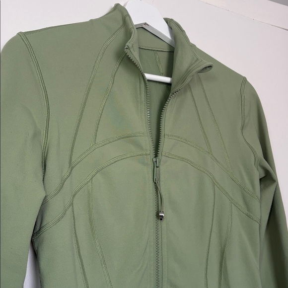Lululemon Define Jacket Vista Green Zip Up Size 6 - Picture 5 of 10